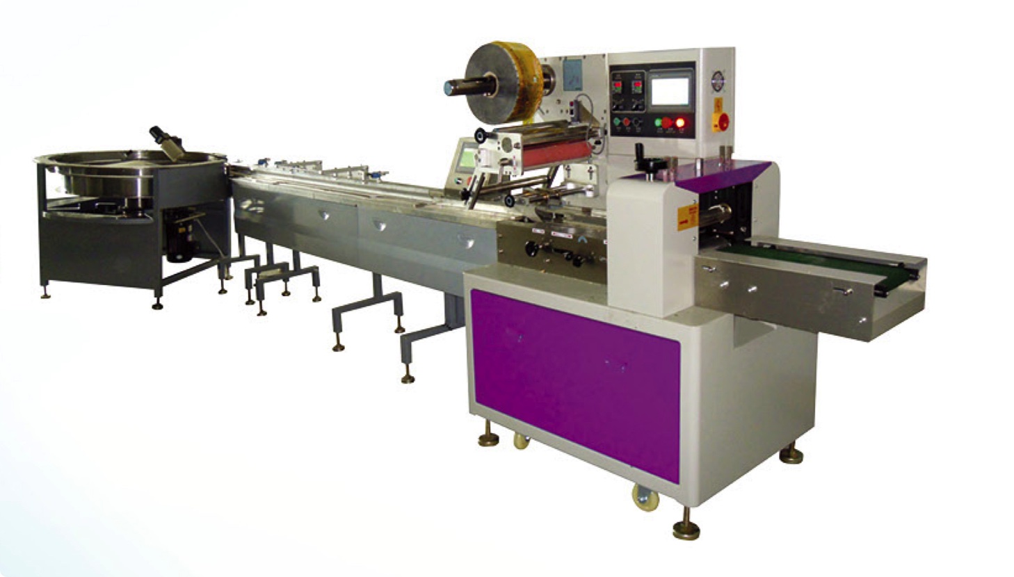 Rotating Disc Automatic Bedding Material Packaging System